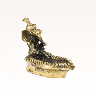 Ganesh Idol & Lamp Figurine
