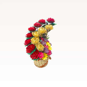 Spiral Bloom Bamboo Bouquet