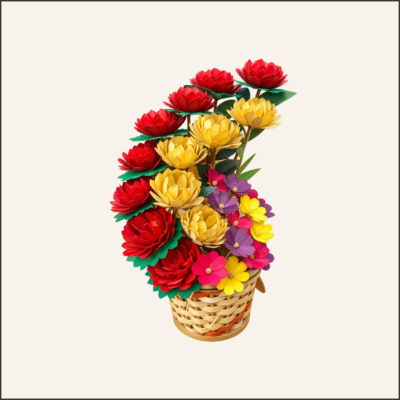 Spiral Bloom Bamboo Bouquet