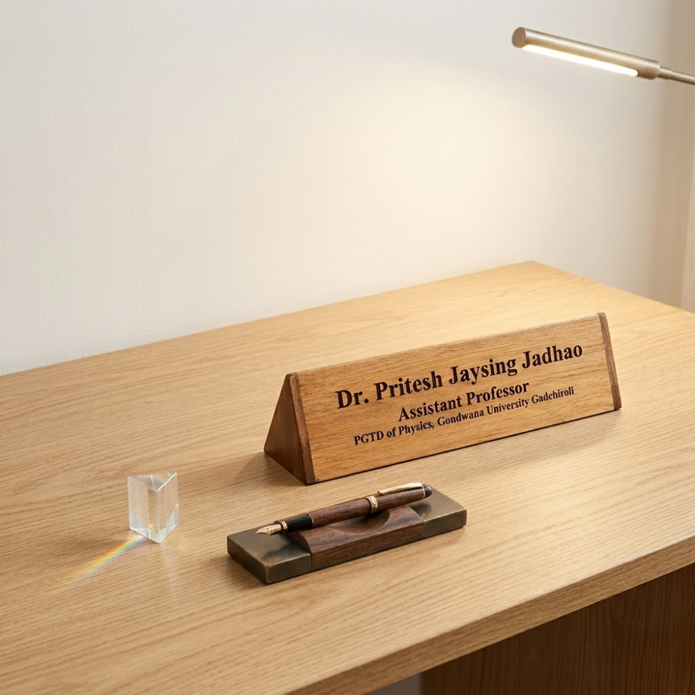 Customized Name Plate (Bamboo) - Image 3