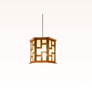 Hex-Lattern (bamboo Lamp)