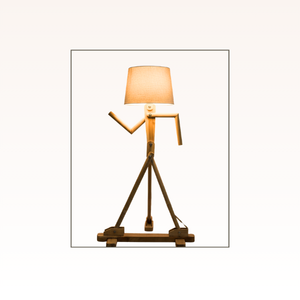 Humanoid Bamboo Lamp