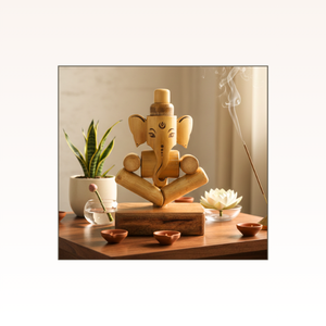 Bamboo Ganesh - Large