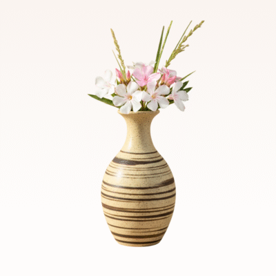 Concentric Clay Pot (Oval)