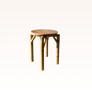 Bamboo Cross-Leg Stool