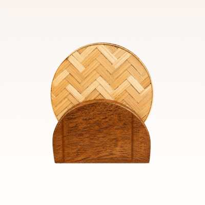 Tea Coaster - Zig-Zag