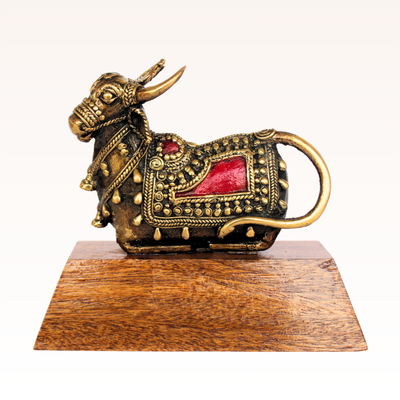Nandi Dokra Figurine