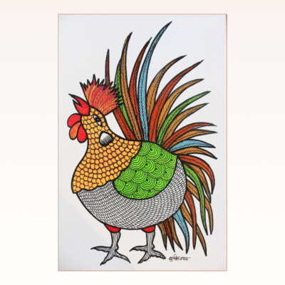 Gond Painting without Frame 12