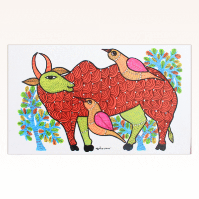 Gond Painting without Frame 14