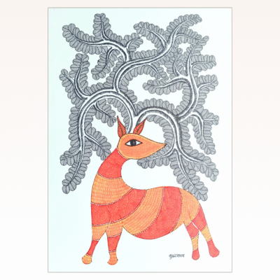 Gond Painting without Frame 5