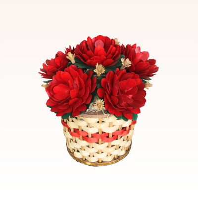 Six Flower Bamboo Bouquet