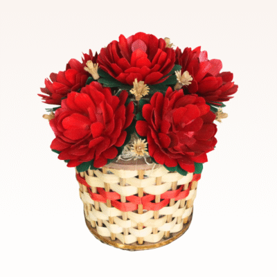 Six Flower Bamboo Bouquet