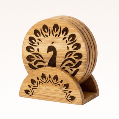 Tea Coaster - Mayur Inlay